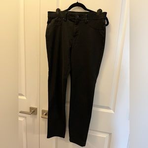 Chico’s dark gray work pant, 5 pocket, stretchy waist, 1.5 Chico’s, size 10